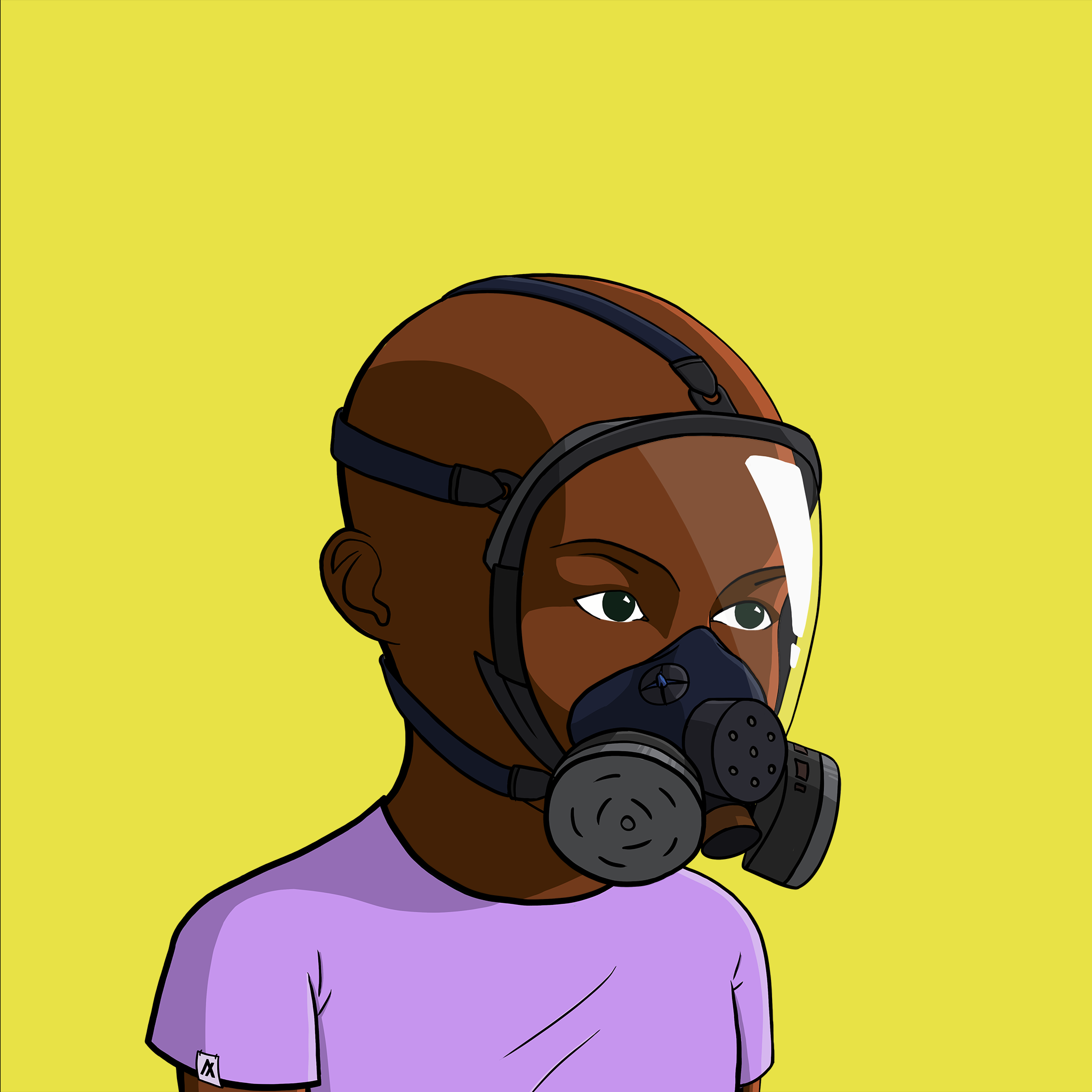 Bald Head #1268 NFT on Algorand