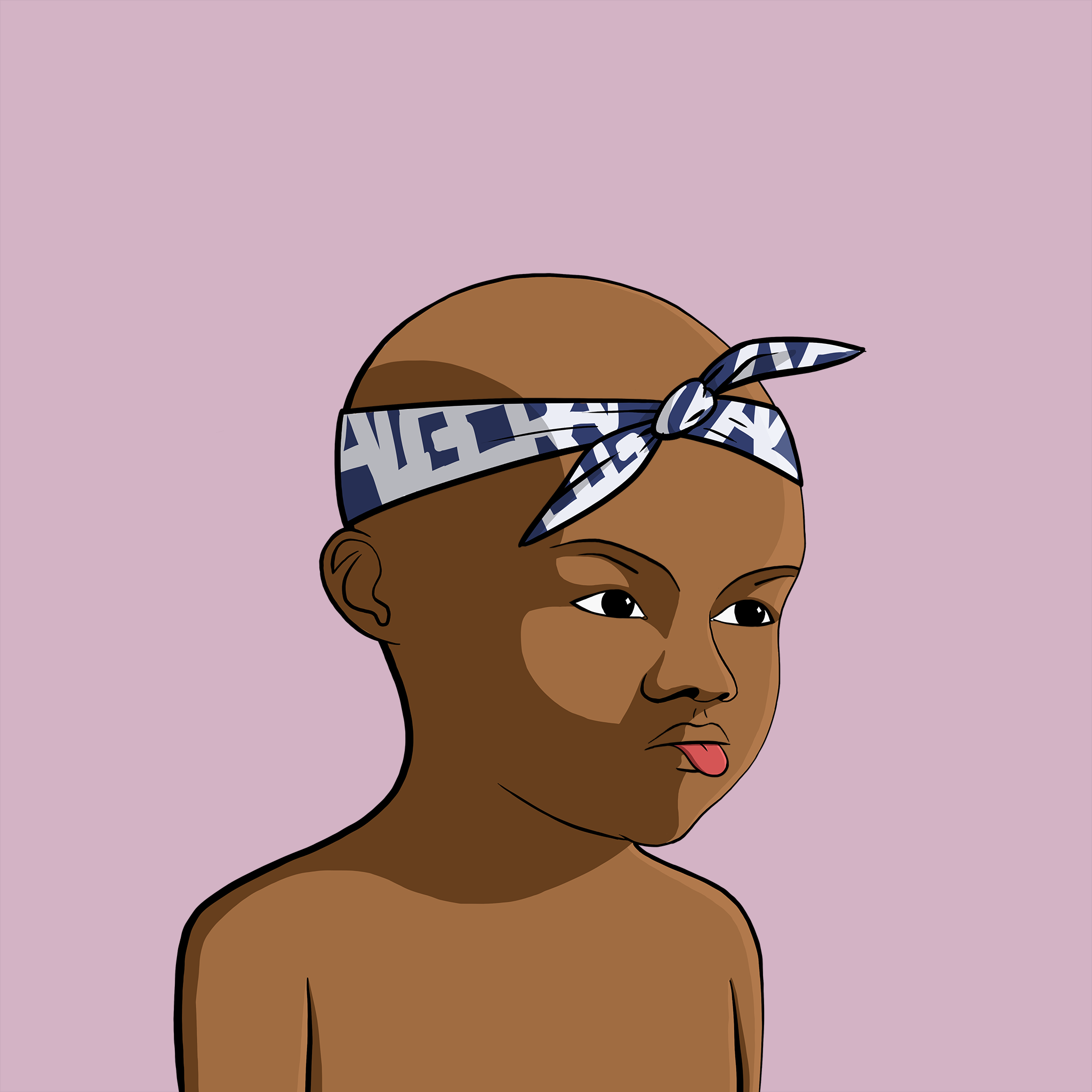 Bald Head #1270 NFT on Algorand