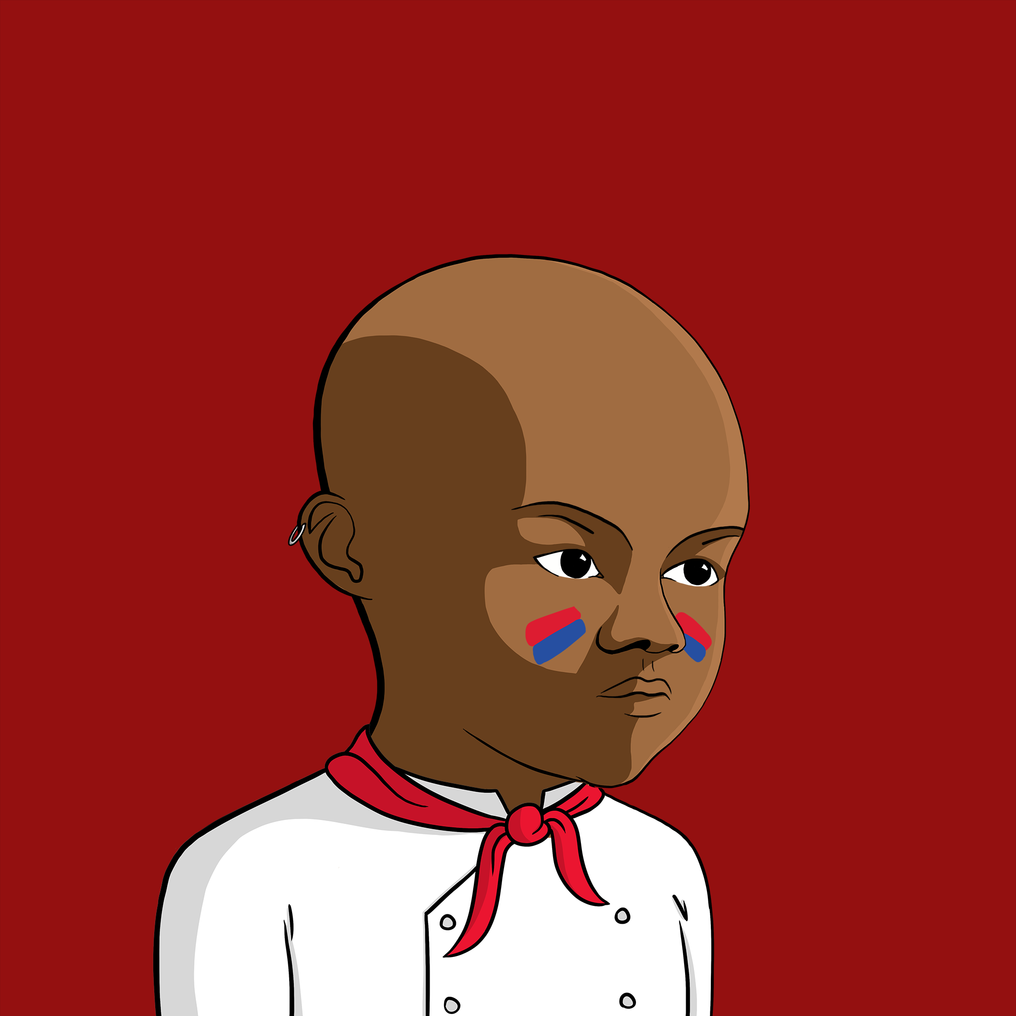 Bald Head #1278 NFT on Algorand