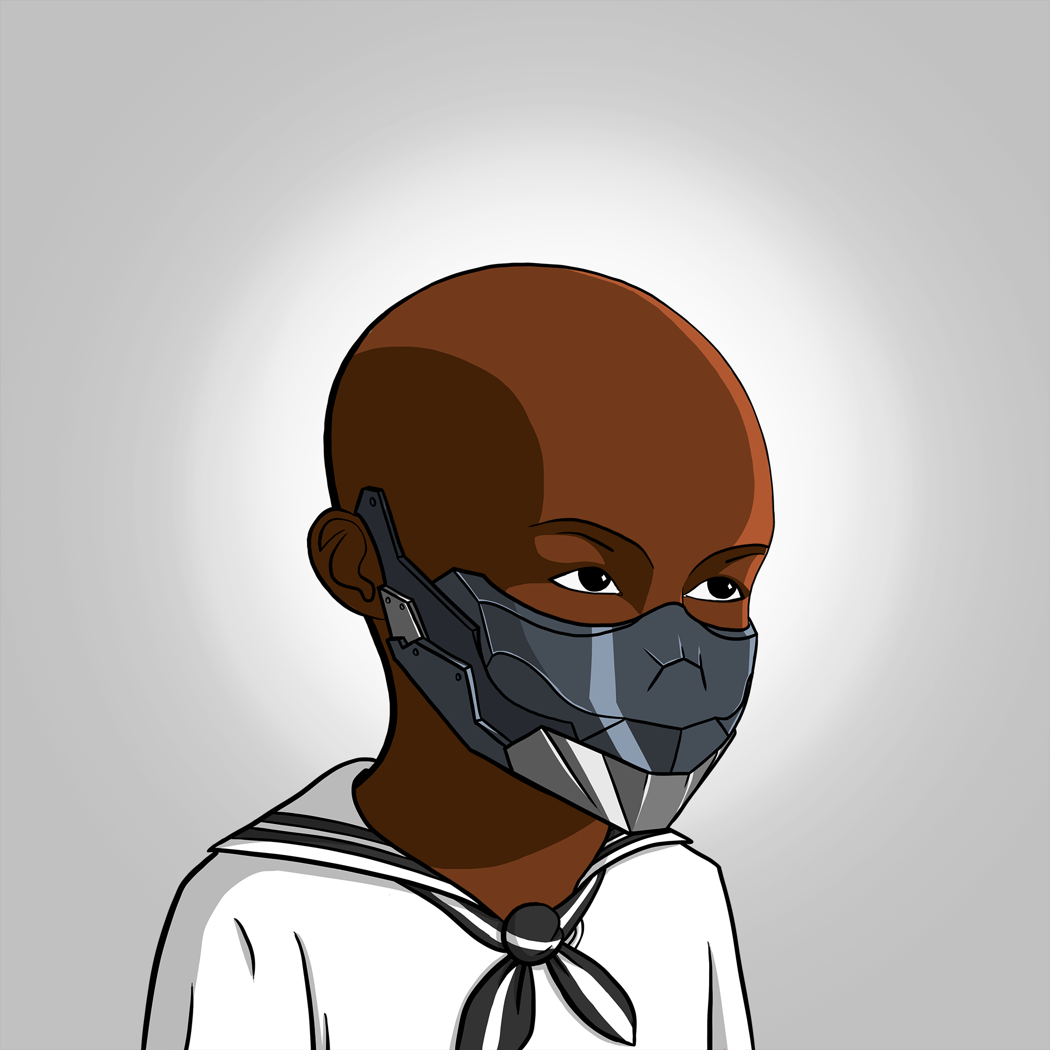 Bald Head #1292 NFT on Algorand