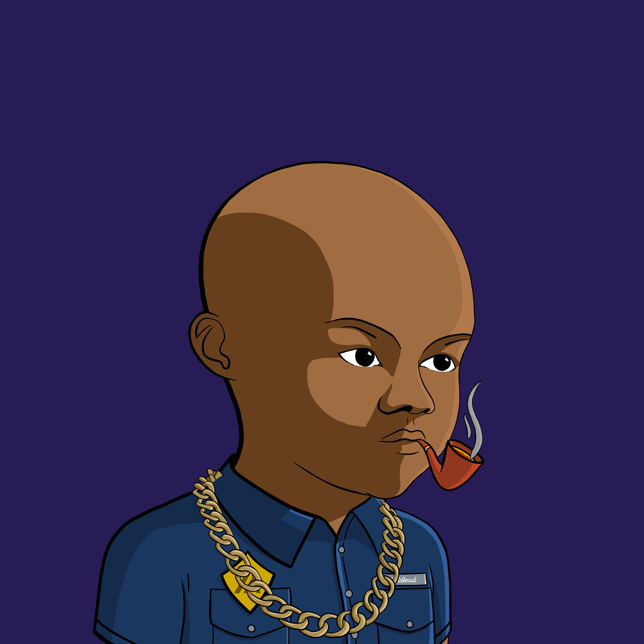 Bald Head #1294 NFT on Algorand