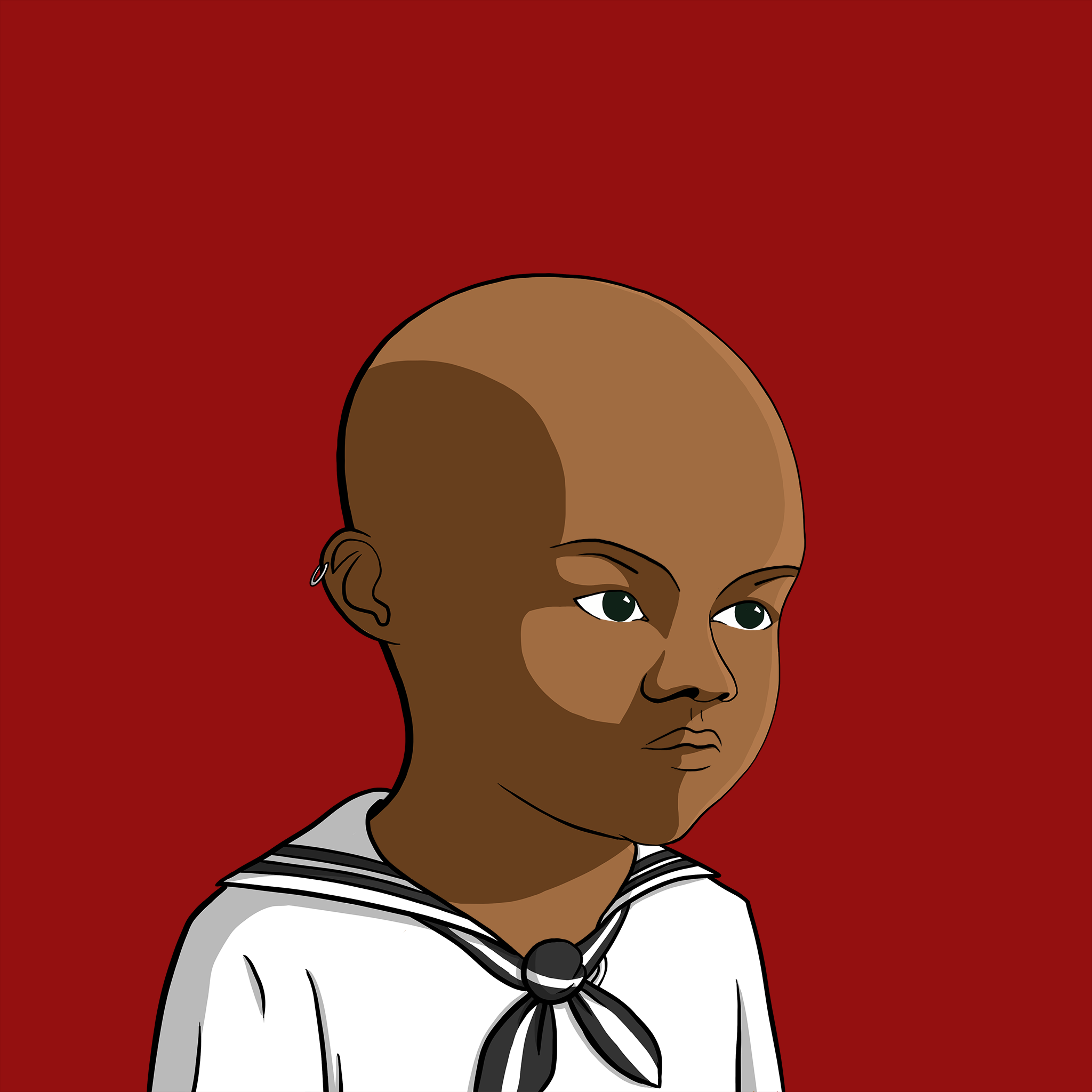 Bald Head #1329 NFT on Algorand