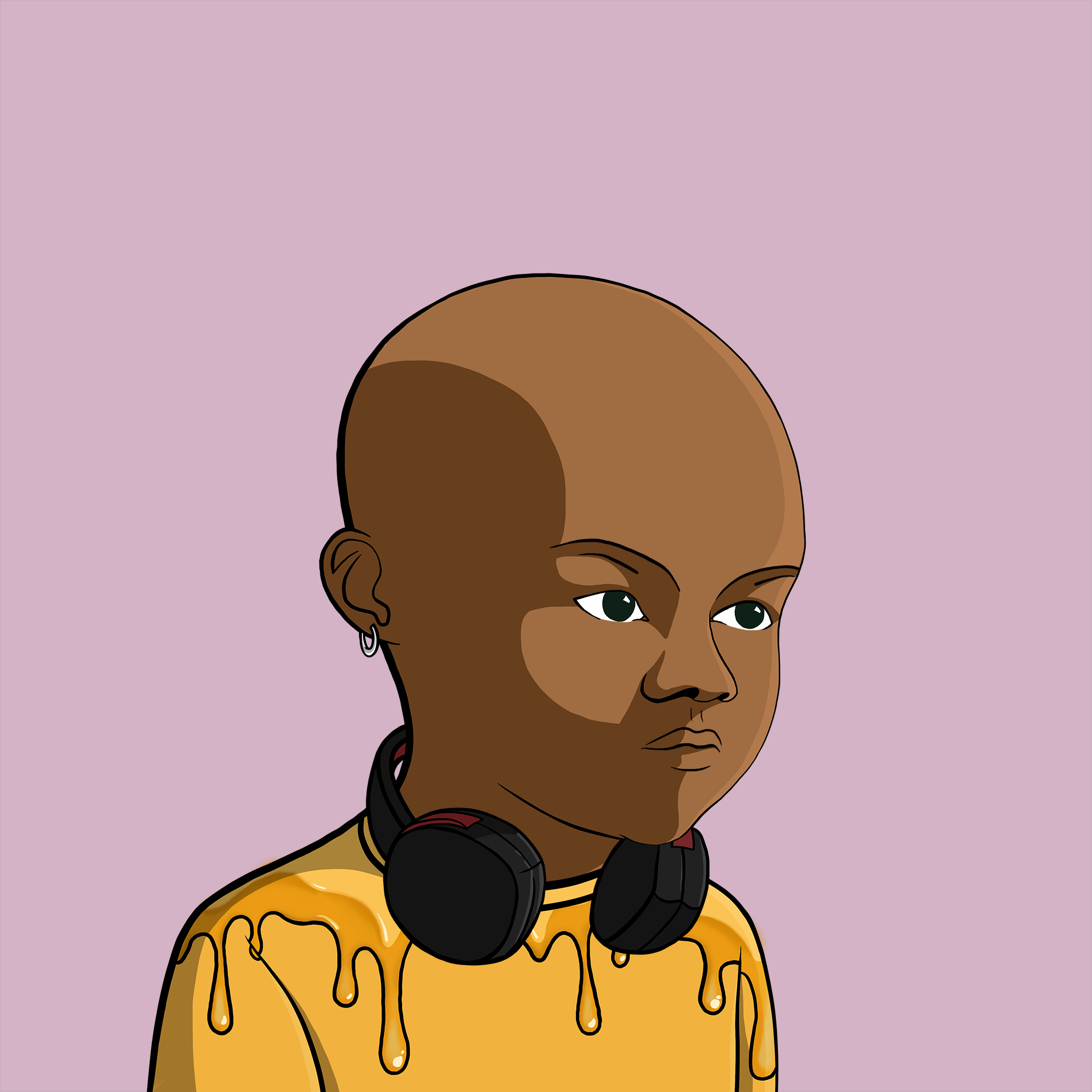 Bald Head #1360 NFT on Algorand