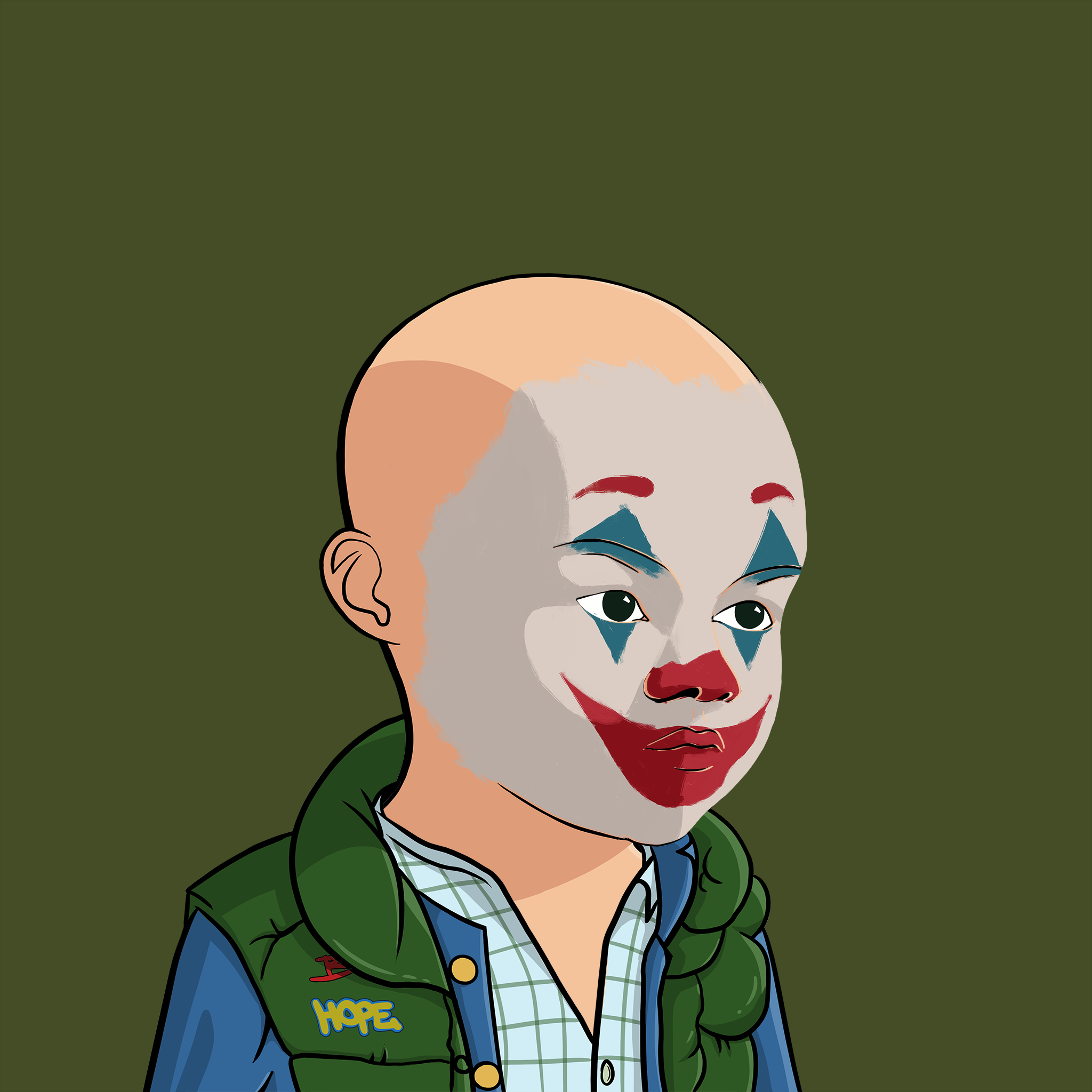 Bald Head #1409 NFT on Algorand