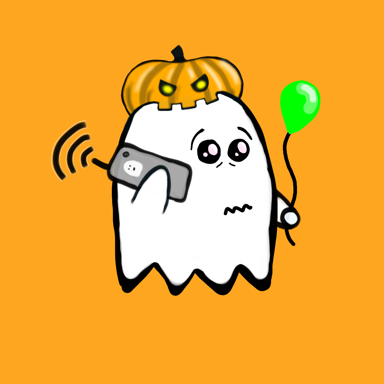 Ghostie #840 NFT on Algorand
