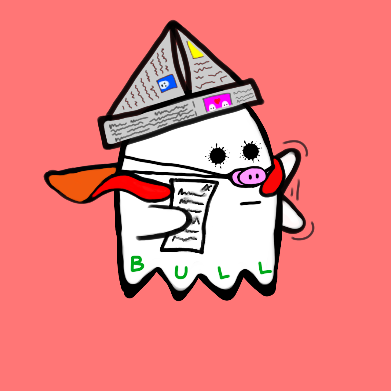 Ghostie #304 NFT on Algorand
