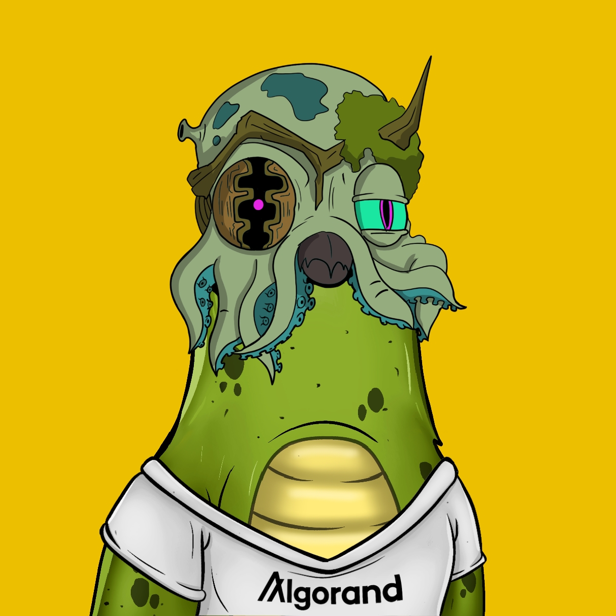 Mutant Ghetto Pigeon #244 NFT on Algorand