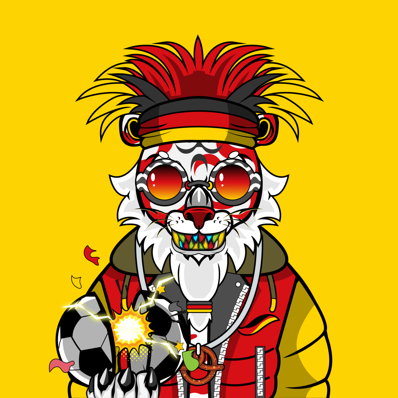 Football TigerChi #0632 NFT on Algorand