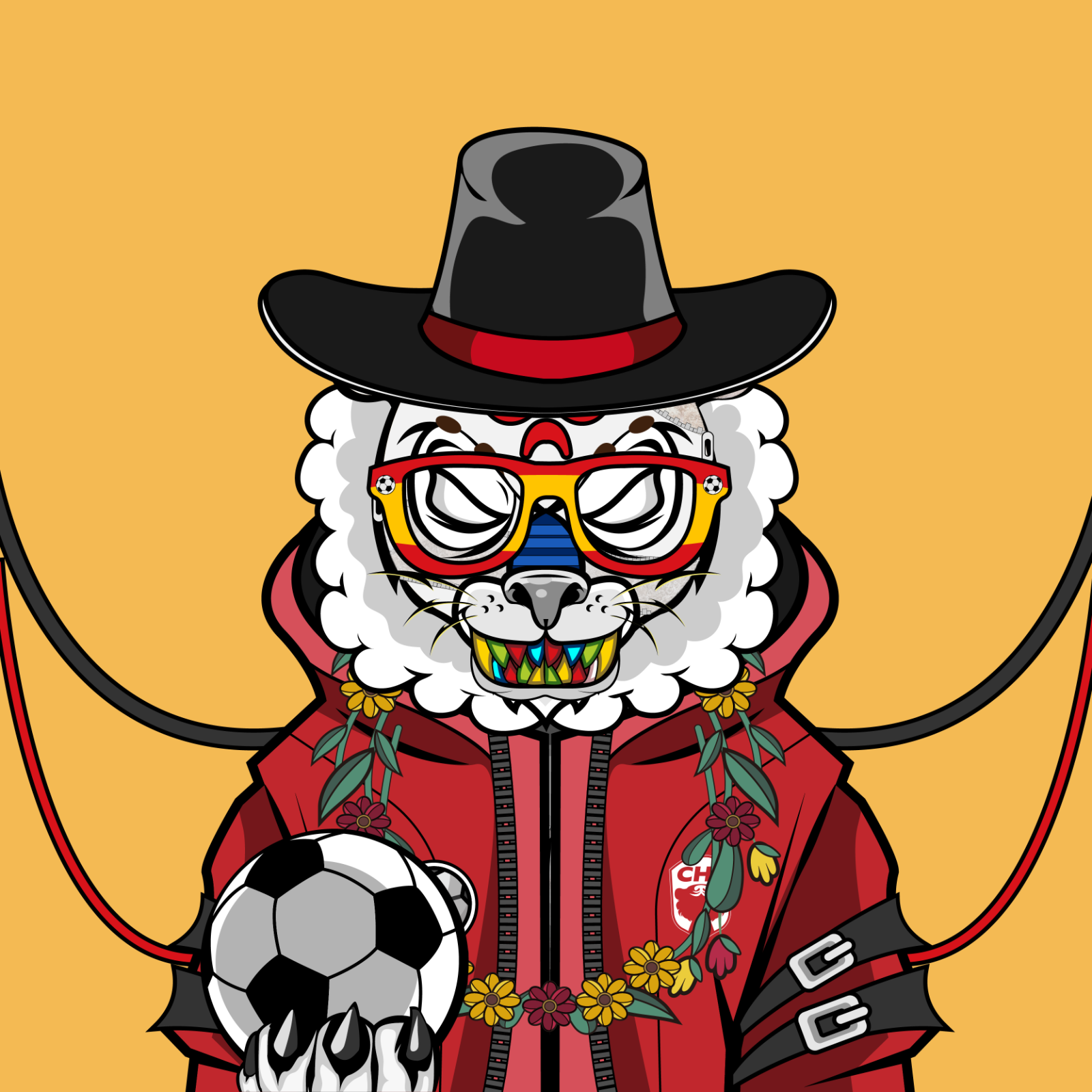 Football TigerChi #1398 NFT on Algorand