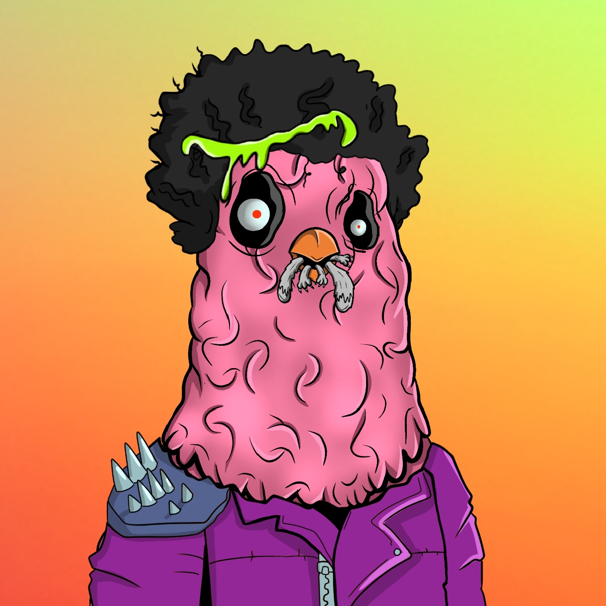 Mutant Ghetto Pigeon #450 NFT on Algorand