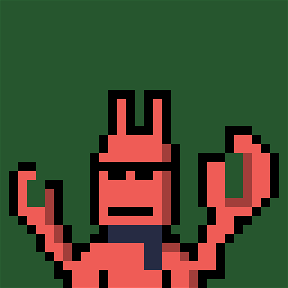 Pixel Lobster #139