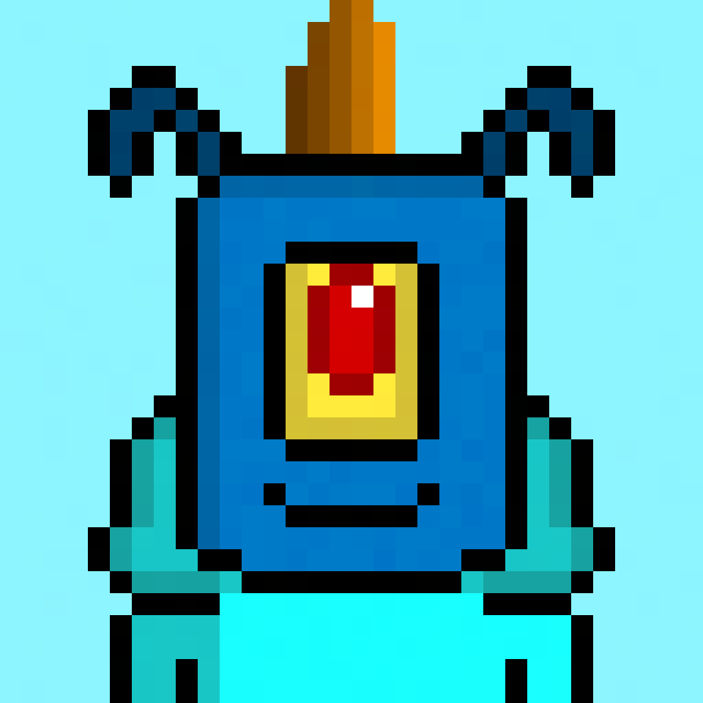 Pixel Plankton #204 NFT on Algorand