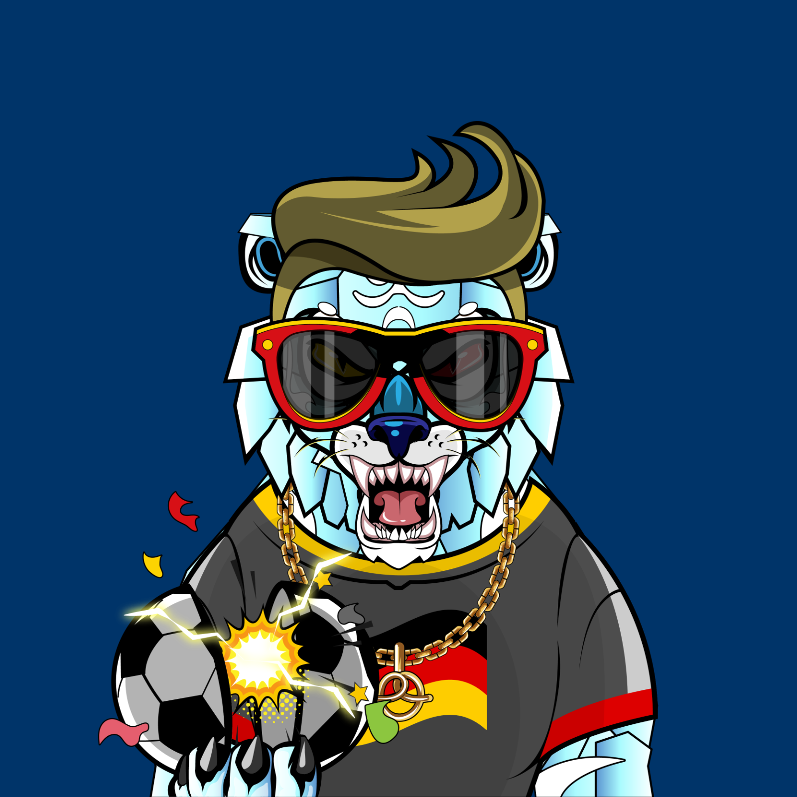 Football TigerChi #1009 NFT on Algorand