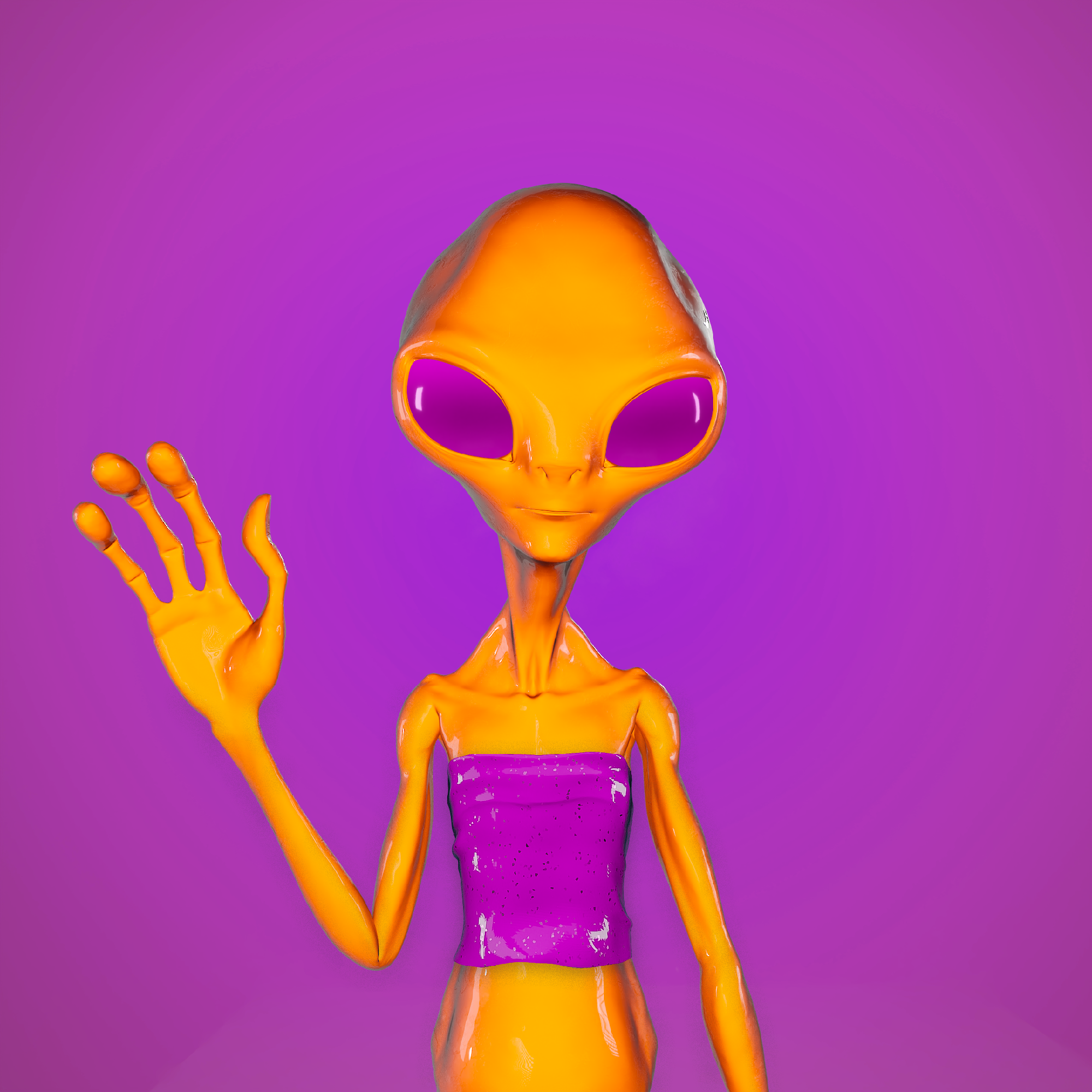 Alien Tourism2446 NFT on Algorand