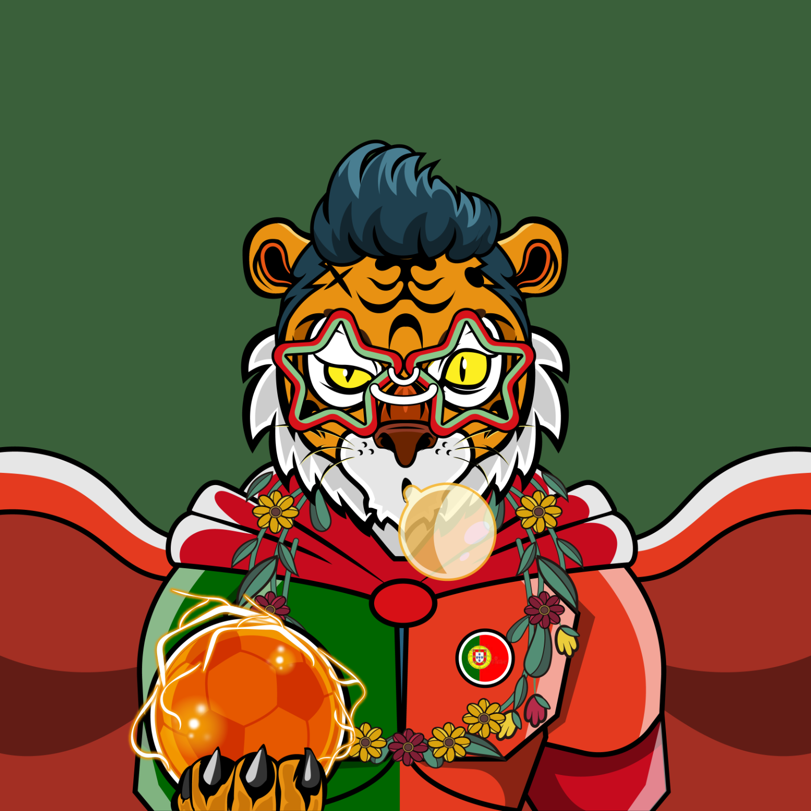 Football TigerChi #1004 NFT on Algorand