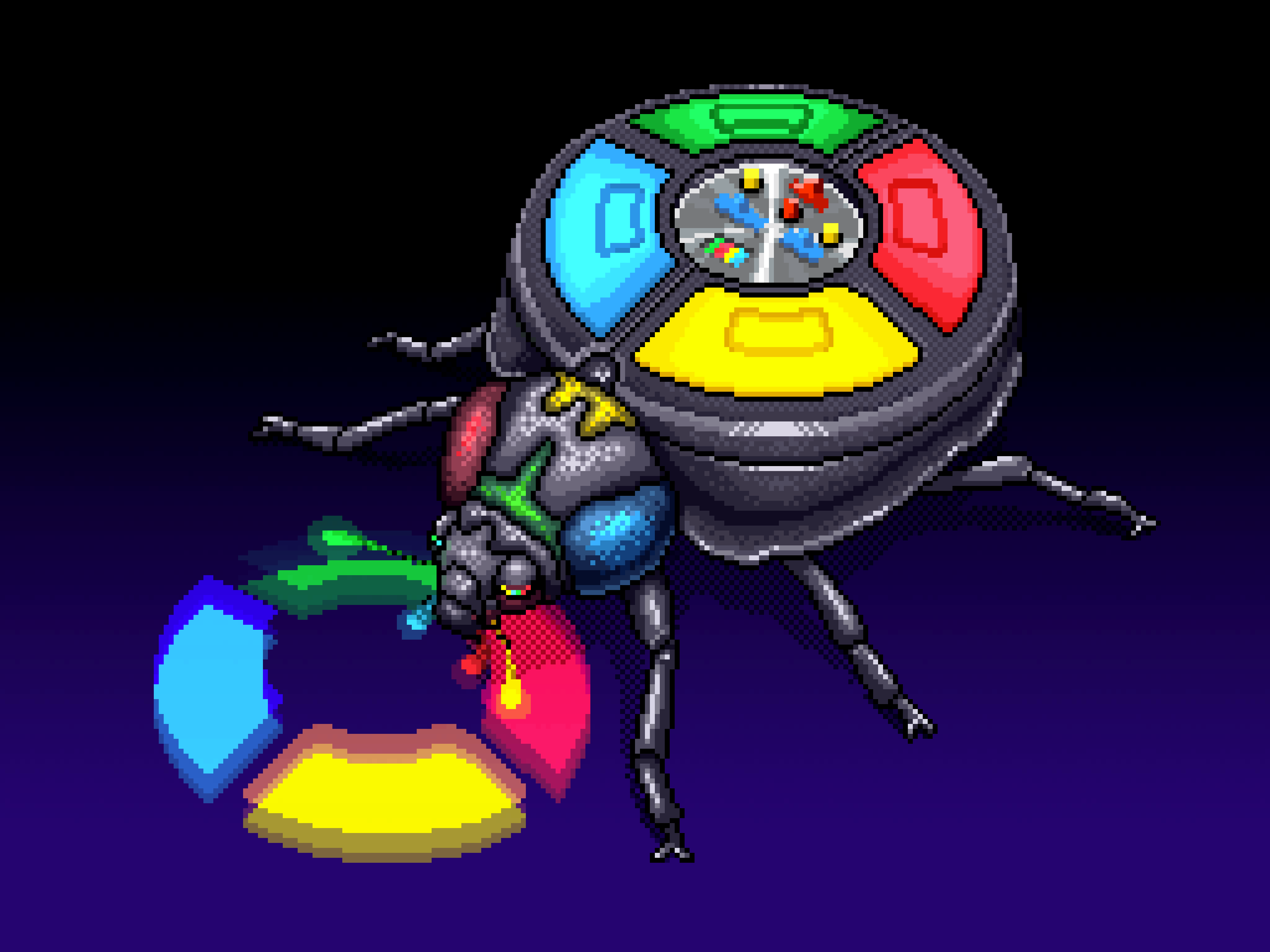 RGBY Beetle NFT on Algorand