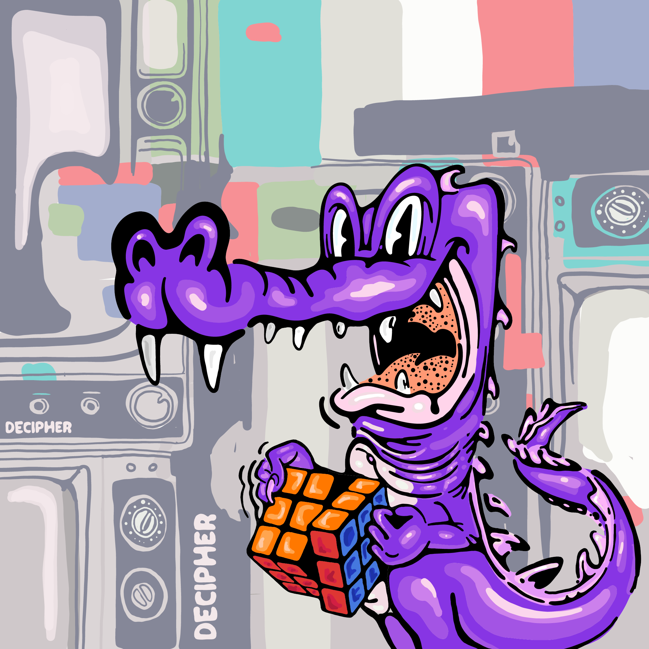 Algo Gator #862 NFT on Algorand