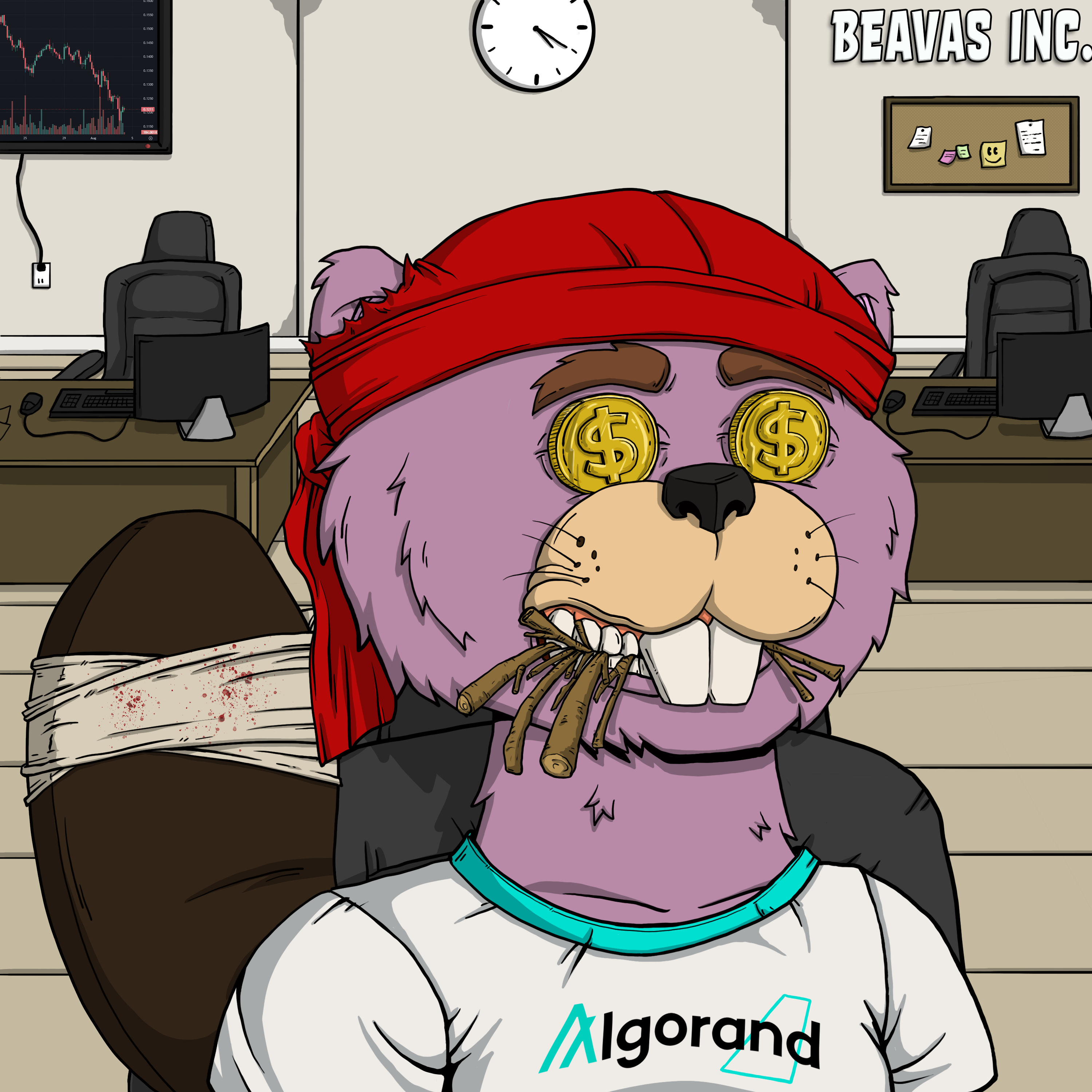 Beava Buds #456 NFT on Algorand