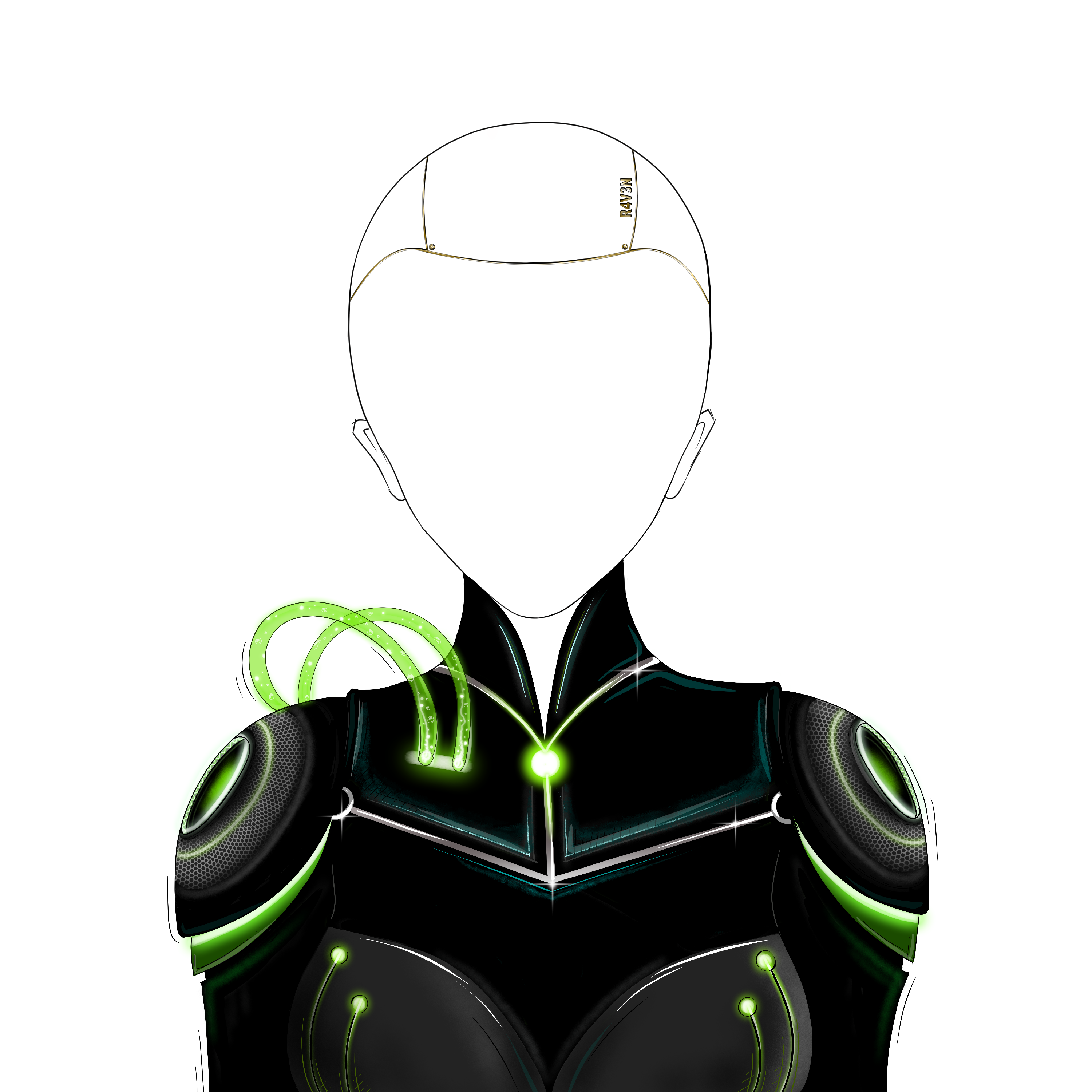 R4V3N Trait - Outerwear 17 NFT on Algorand