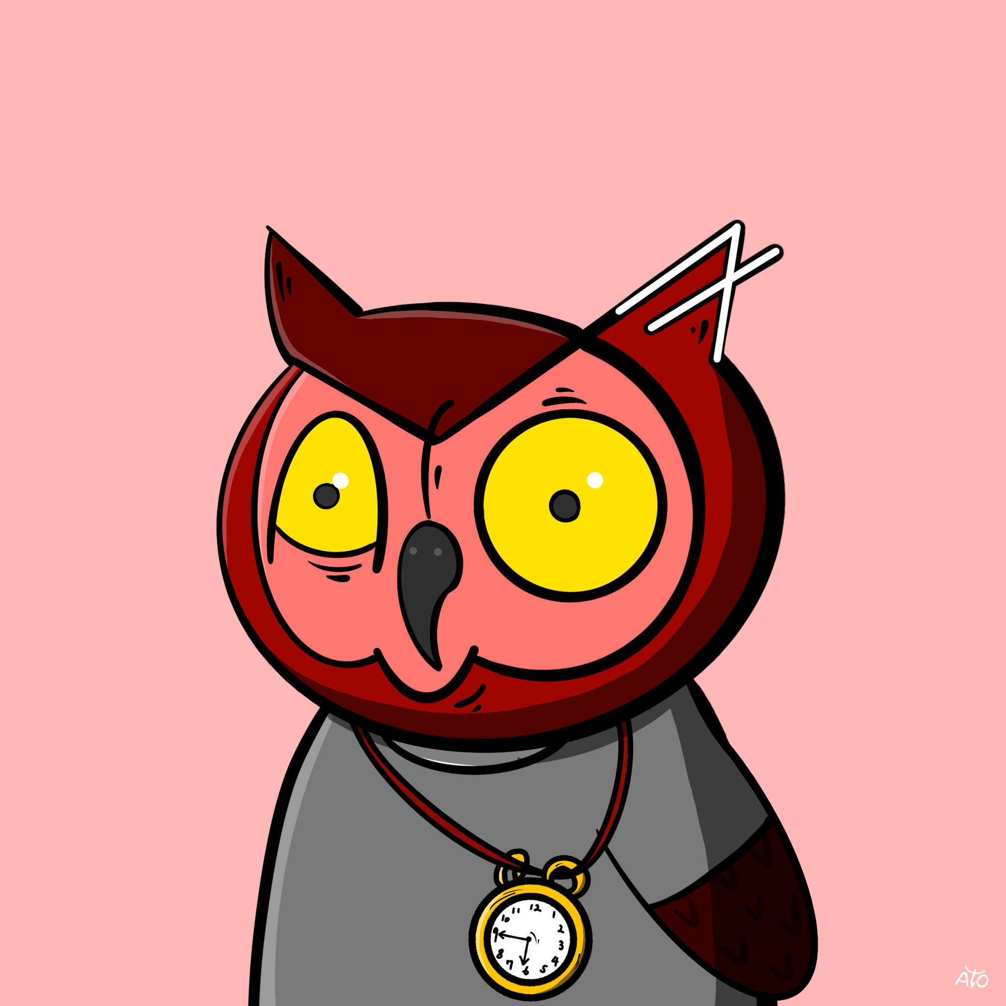 AOWL #489 NFT on Algorand