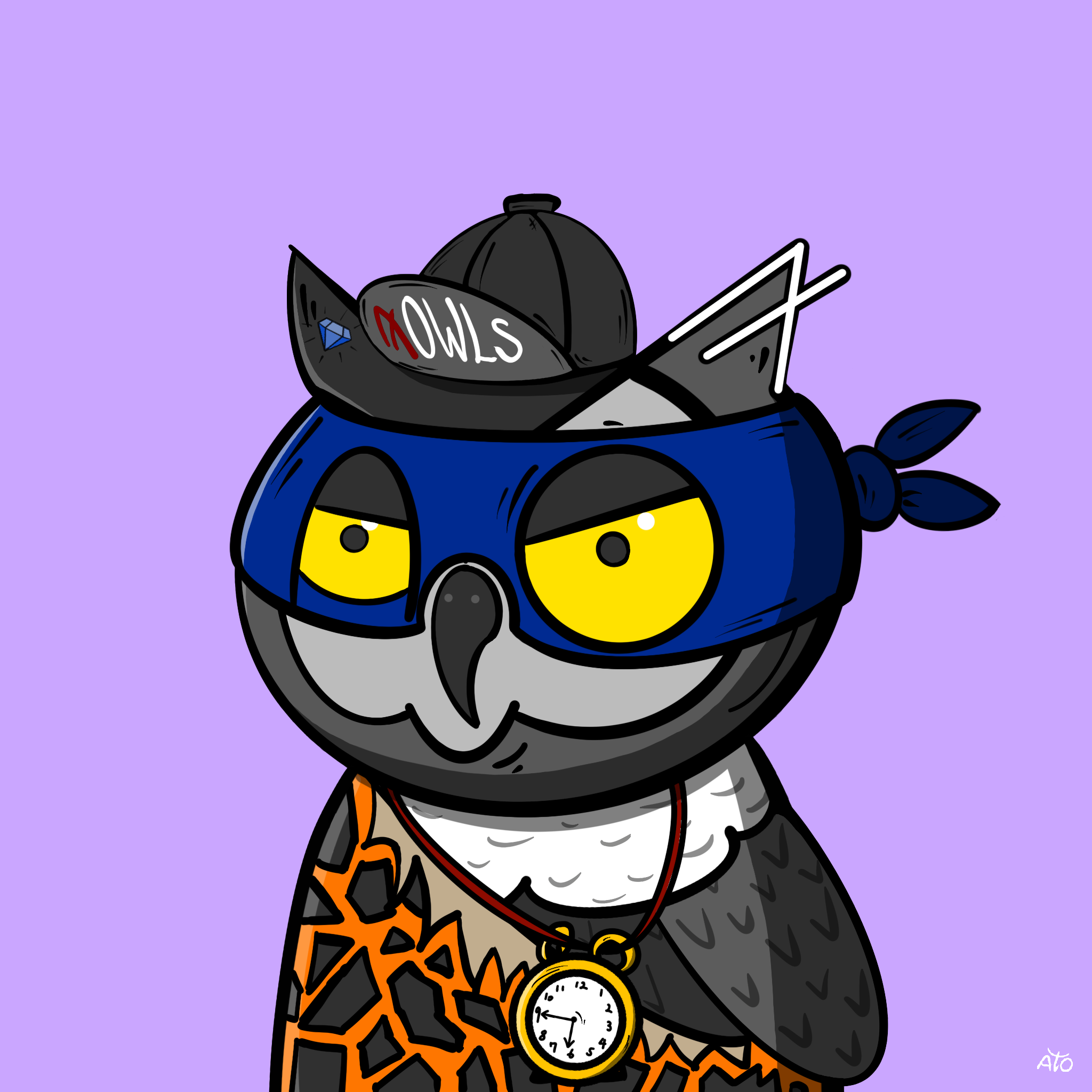 AOWL #77 NFT on Algorand