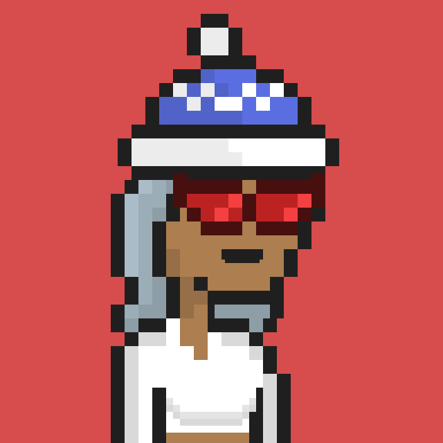 Pixel Gal #100 NFT on Algorand