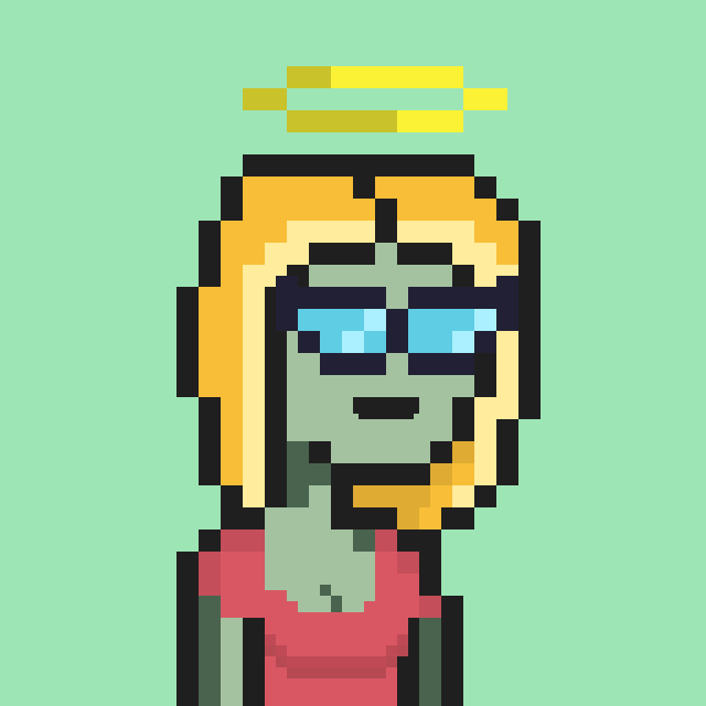 Pixel Gal #101 NFT on Algorand