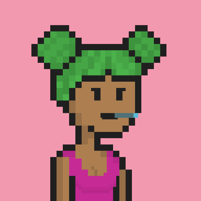 Pixel Gal #104 NFT on Algorand