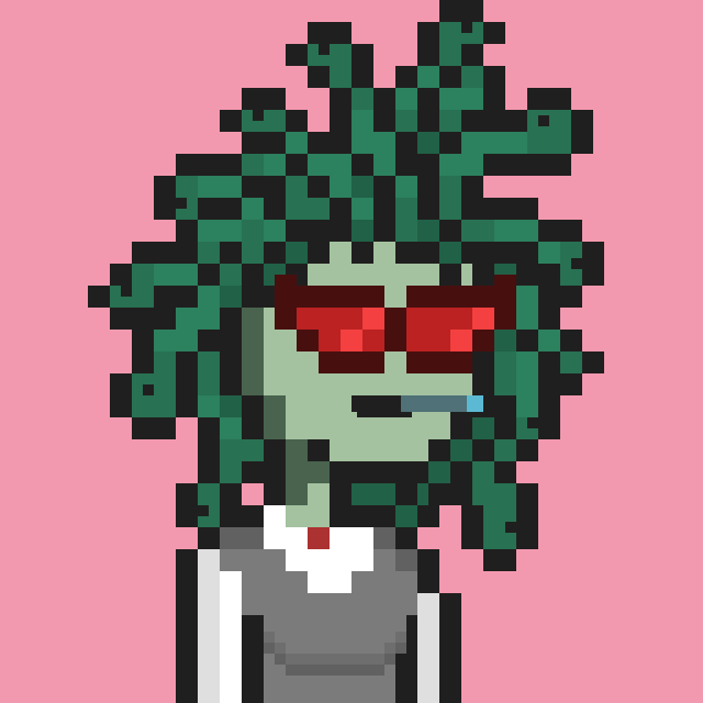 Pixel Gal #106 NFT on Algorand