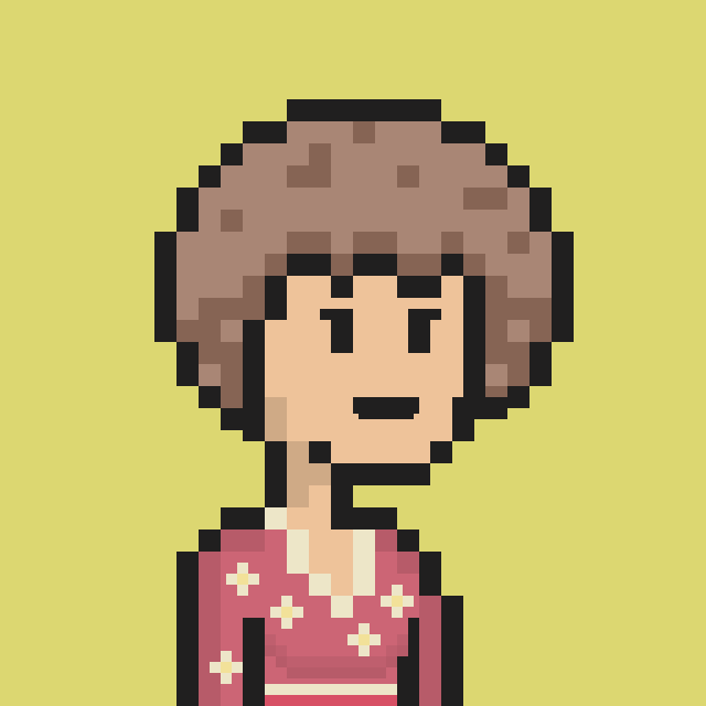 Pixel Gal #110 NFT on Algorand