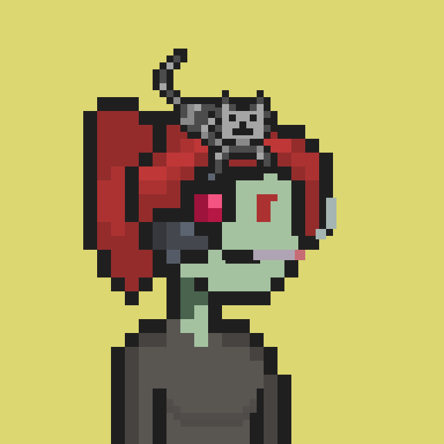Pixel Gal #111 NFT on Algorand