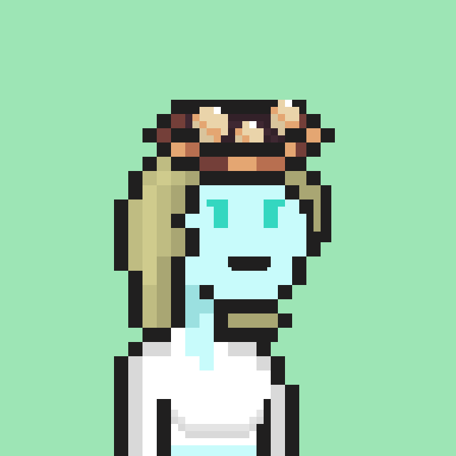 Pixel Gal #112 NFT on Algorand