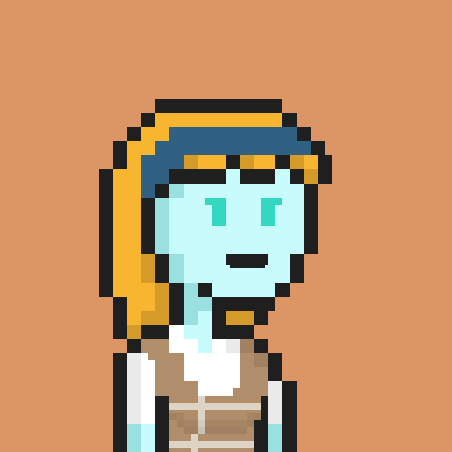 Pixel Gal #122 NFT on Algorand