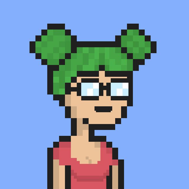 Pixel Gal #133 NFT on Algorand