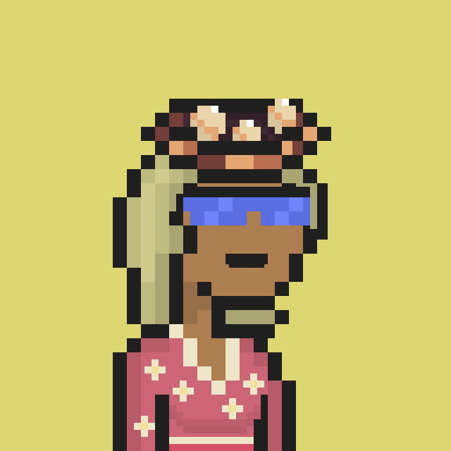 Pixel Gal #143 NFT on Algorand