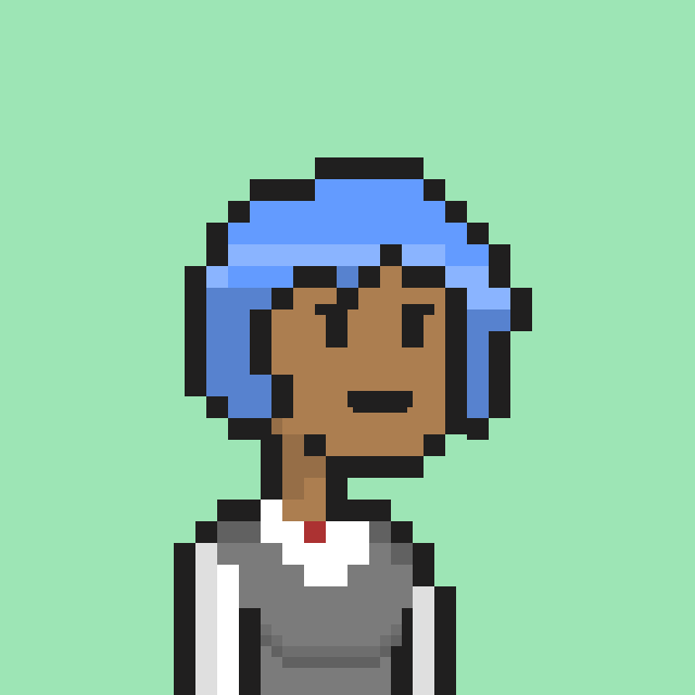 Pixel Gal #145 NFT on Algorand