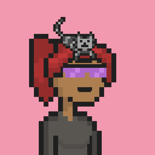 Pixel Gal #159 NFT on Algorand