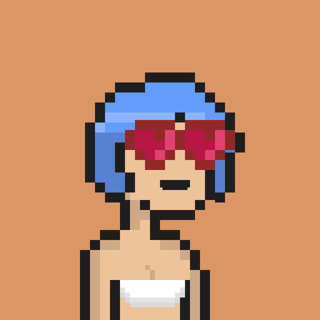 Pixel Gal #164 NFT on Algorand