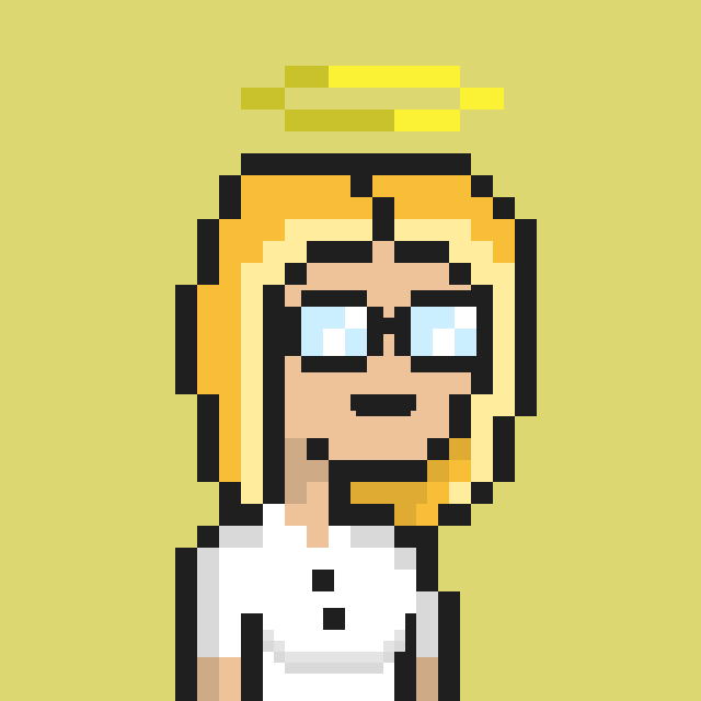 Pixel Gal #186 NFT on Algorand