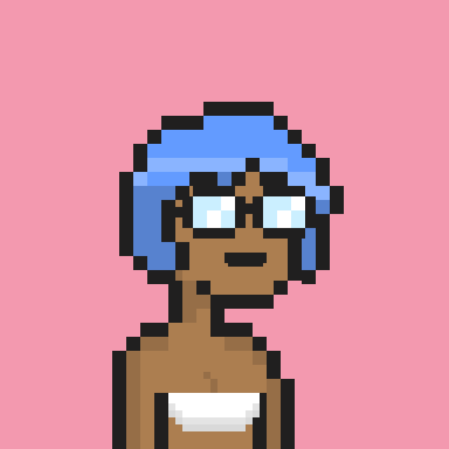 Pixel Gal #188 NFT on Algorand