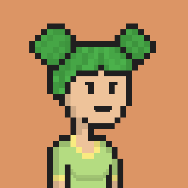 Pixel Gal #191 NFT on Algorand