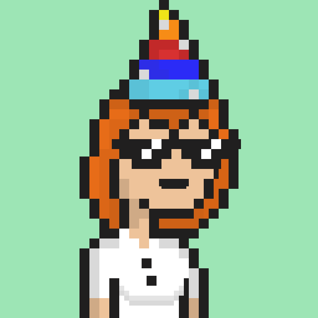 Pixel Gal #193 NFT on Algorand