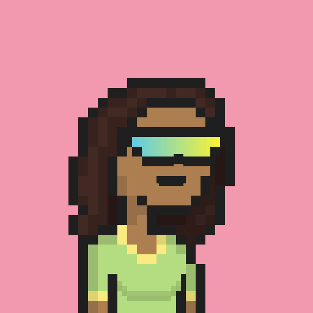 Pixel Gal #209 NFT on Algorand