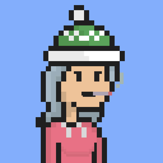 Pixel Gal #219 NFT on Algorand