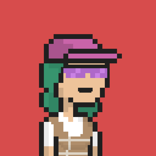 Pixel Gal #224 NFT on Algorand