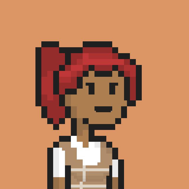 Pixel Gal #226 NFT on Algorand