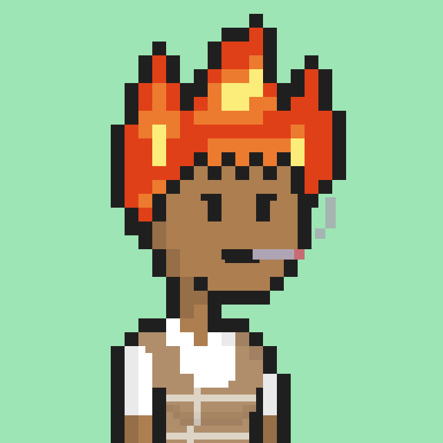 Pixel Gal #227 NFT on Algorand