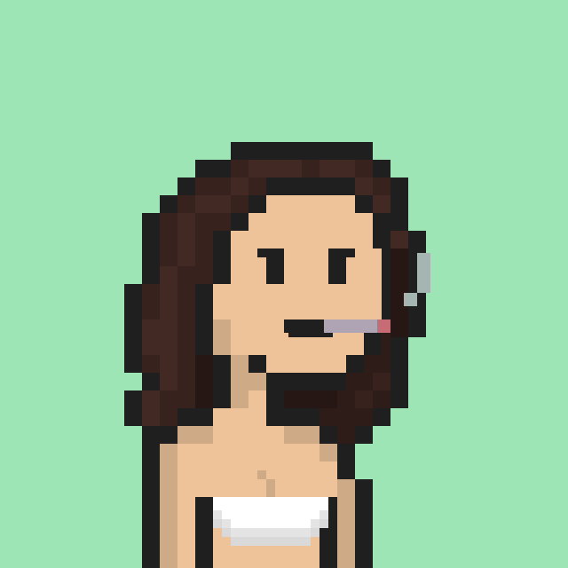 Pixel Gal #237 NFT on Algorand