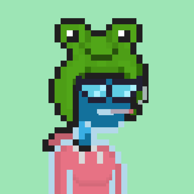 Pixel Gal #241 NFT on Algorand