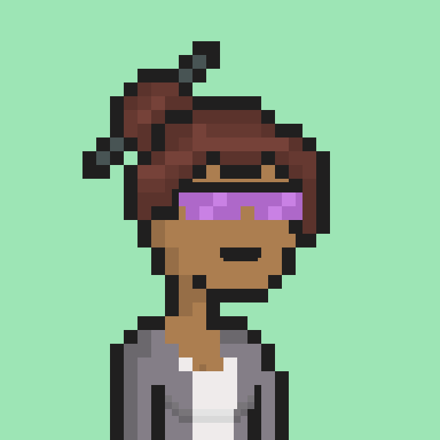 Pixel Gal #247 NFT on Algorand
